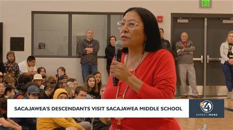 sacagawea descendants today|Descendant of Sacajawea teaches local students the。